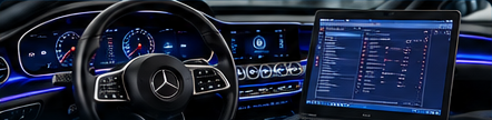 Mercedes salono automobilių diagnostika – DEIVARO AUTOTECH